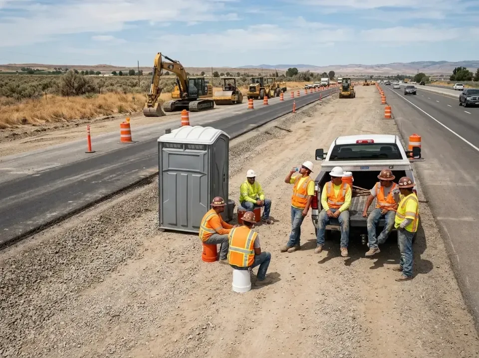 highway-road-construction-crew-007 — frequently asked questions, Porta Potty and Restroom Rentals in Windsor, MO